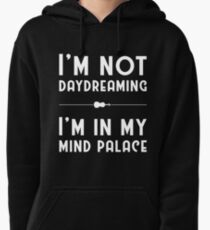 Sherlock, Mind Palace (B&W) Pullover Hoodie