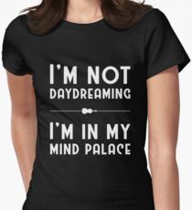 Sherlock, Mind Palace (B&W) Women's Fitted T-Shirt