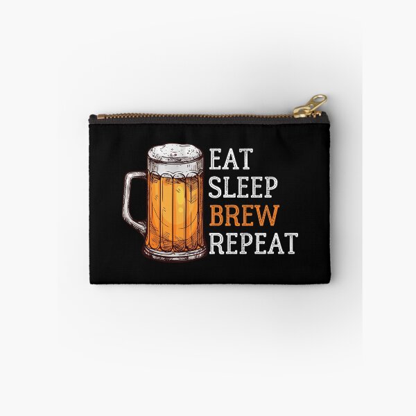 Item preview, Eat Sleep Brew Repeat, Eat Sleep Craft Beer Repeat, Funny Beer Lover Print designed and sold by Auntieck.