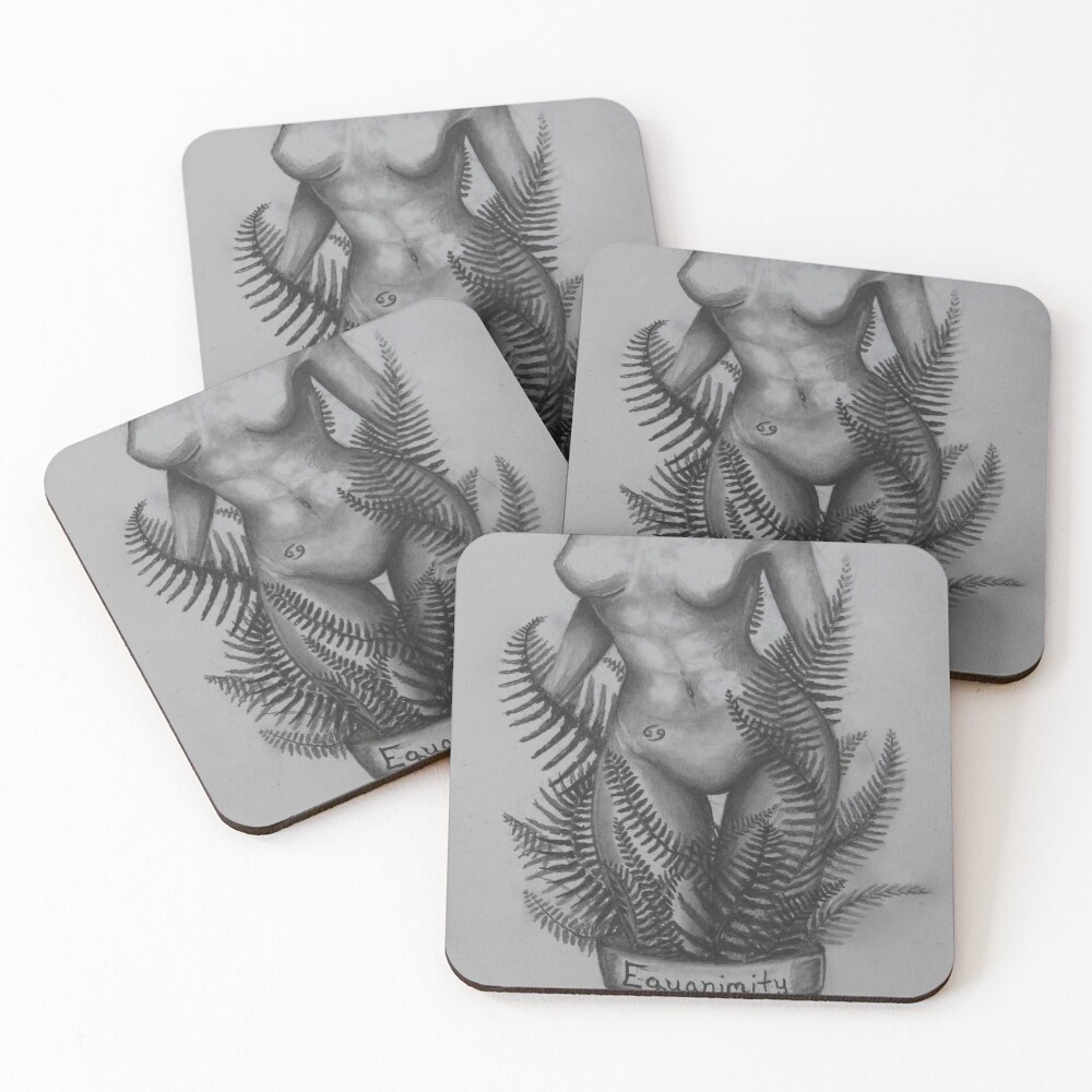 Item preview, Coasters (Set of 4) designed and sold by NavantART.