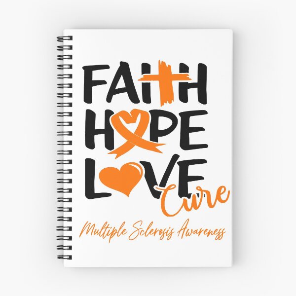Item preview, Faith Hope Love Cure Multiple Sclerosis Awareness designed and sold by Grooffos.