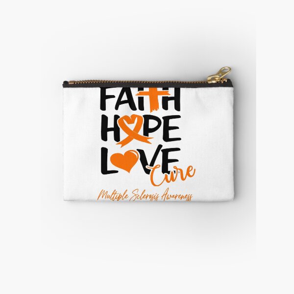 Item preview, Faith Hope Love Cure Multiple Sclerosis Awareness designed and sold by Grooffos.