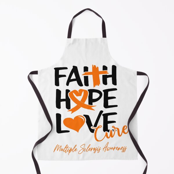 Item preview, Faith Hope Love Cure Multiple Sclerosis Awareness designed and sold by Grooffos.