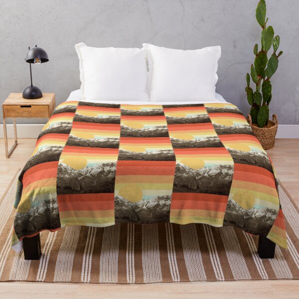 Item preview, Retro Mountain Sunset designed and sold by oeschi.