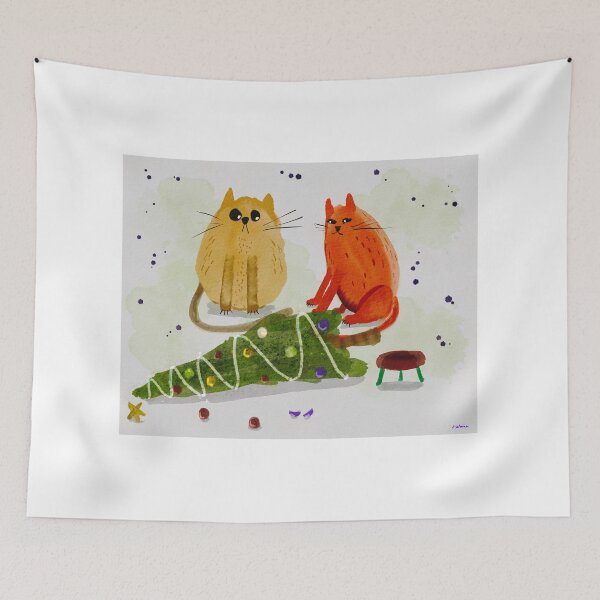 Item preview, Tree Down, Cats in Trouble designed and sold by Lilmonsto.