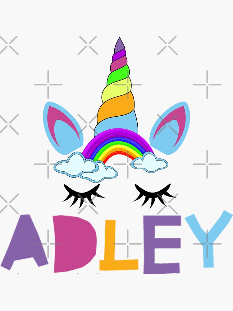 "Adley" Sticker for Sale by pocapo Redbubble