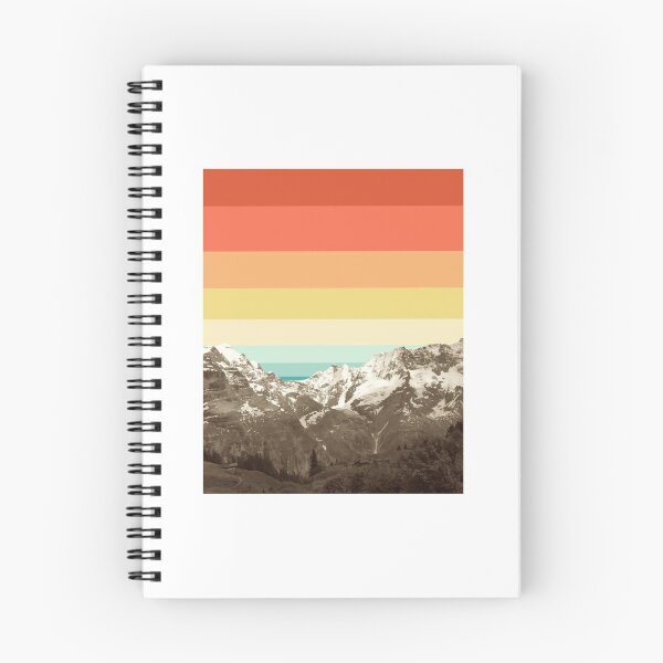 Artikelvorschau, Vintage Berg Sonnenuntergang entworfen und verkauft von oeschi.