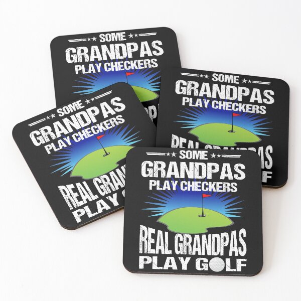 Item preview, Some Grandpas Play Checkers Golfer Golfing designed and sold by Jmack40.