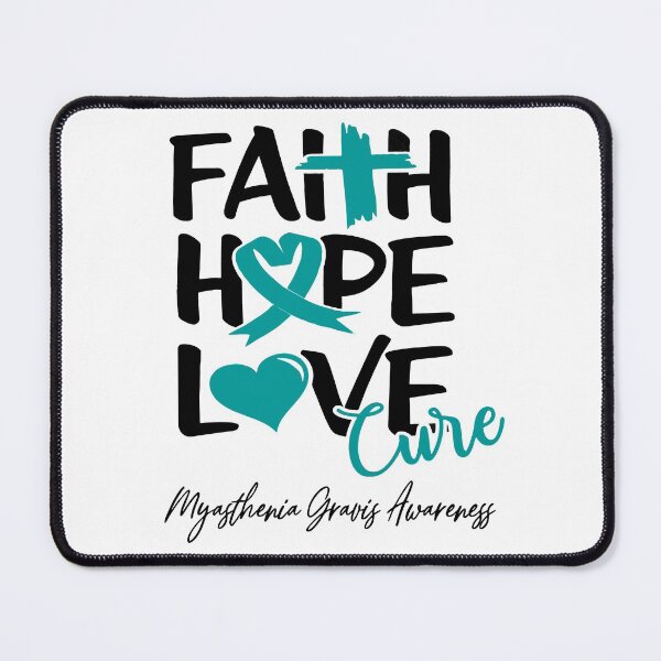 Item preview, Faith Hope Love Cure Myasthenia Gravis Awareness designed and sold by Grooffos.