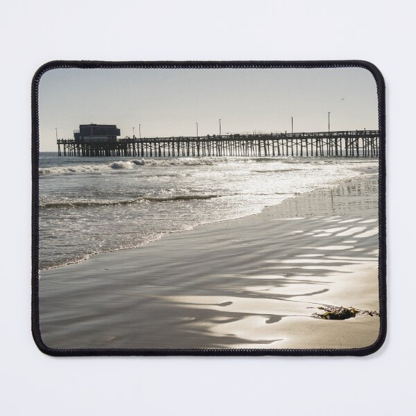 Item preview, Silky Sands and Sunshine - Newport Beach Pier Orange County California designed and sold by Georgia Mizuleva.