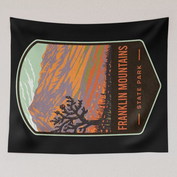 Item preview, Franklin Mountains State Park designed and sold by JordanHolmes.