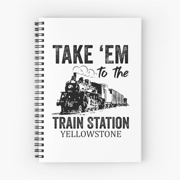 Artikelvorschau, Nehmen Sie Em zum Bahnhof Yellowstone, Western Country Yellowstone entworfen und verkauft von happy gift art.