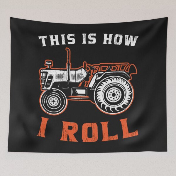 Item preview, Tractor Farmer This Is How I Roll designed and sold by StarcyWol.