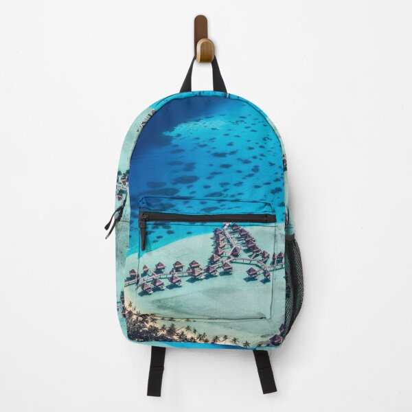 Item preview, Resort in the Bora Bora lagoon designed and sold by Lyl Dil Creations.