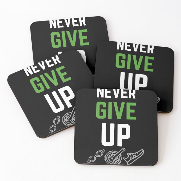 Item preview, Triathlon - Never give up - Swim - Bike - Run designed and sold by shopbikeshirt.
