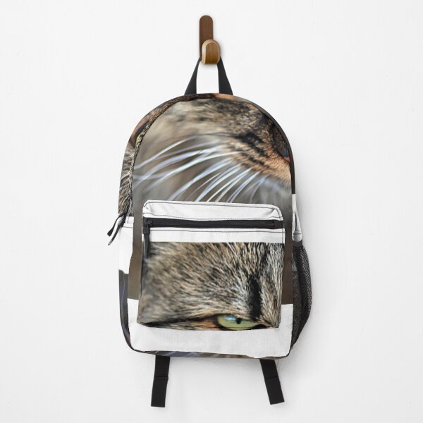 Item preview, Portrait of wild grey cat designed and sold by olena2552.