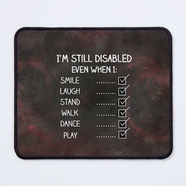 Item preview, Red Nebula: Disabled Checklist designed and sold by PrettySickArt.