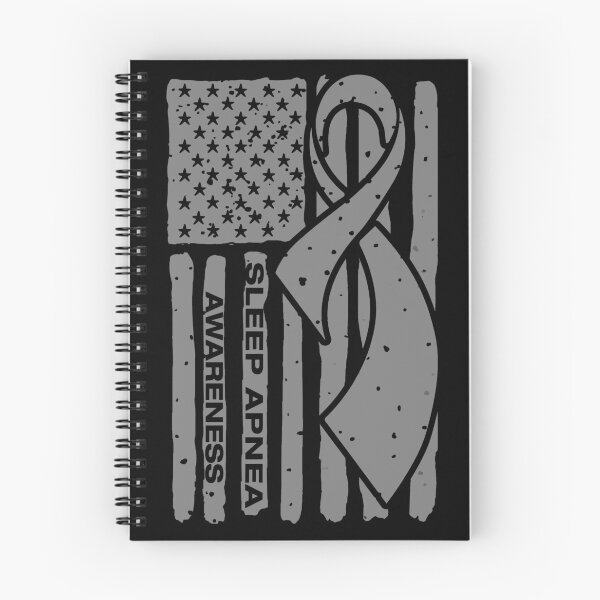 Item preview, Sleep Apnea Awareness Ribbon American Flag designed and sold by Tadmab.