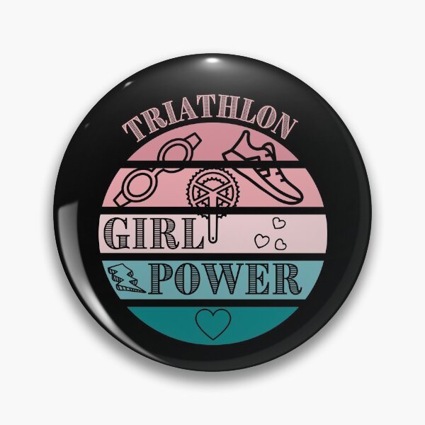 Item preview, Triathlon - Girl Power- Swim - Bike - Run designed and sold by shopbikeshirt.