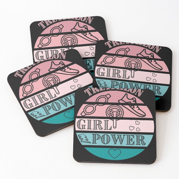 Item preview, Triathlon - Girl Power- Swim - Bike - Run designed and sold by shopbikeshirt.