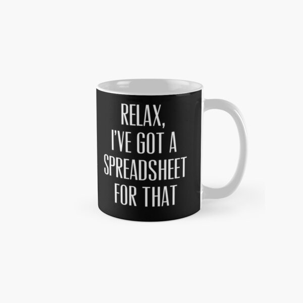 This Calls For A Spreadsheet Mug 15 Ounce, Excel Spreadsheet Mug, Excel  Shortcut Mug, Funny Coffee Mug Accountant Gift for office coworker