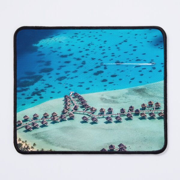 Item preview, Resort in the Bora Bora lagoon designed and sold by Lyl Dil Creations.