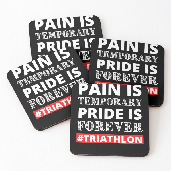 Item preview, Triathlon - Pain is temporary - Pride is FOREVER - Bike - Run designed and sold by shopbikeshirt.