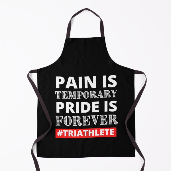 Item preview, Triathlete - Pain is temporary - Pride is FOREVER - Bike - Run designed and sold by shopbikeshirt.