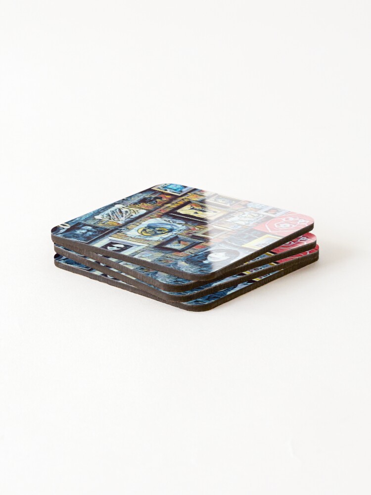 Thumbnail 4 of 5, Coasters (Set of 4), Gallery Outdoors designed and sold by RandaRubyRed.
