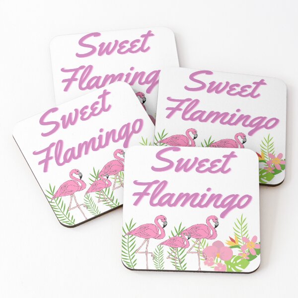 Item preview, Sweet Flamingo- cute flamingo designed and sold by BronikowskiART.