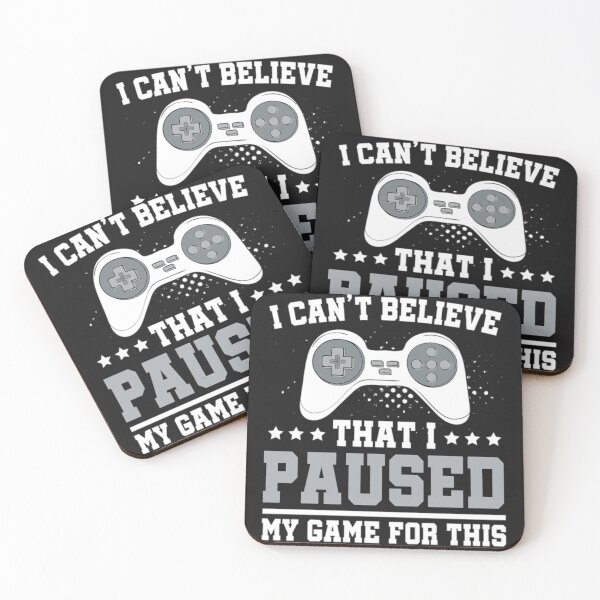 Item preview, I paused my game for this designed and sold by StarcyWol.