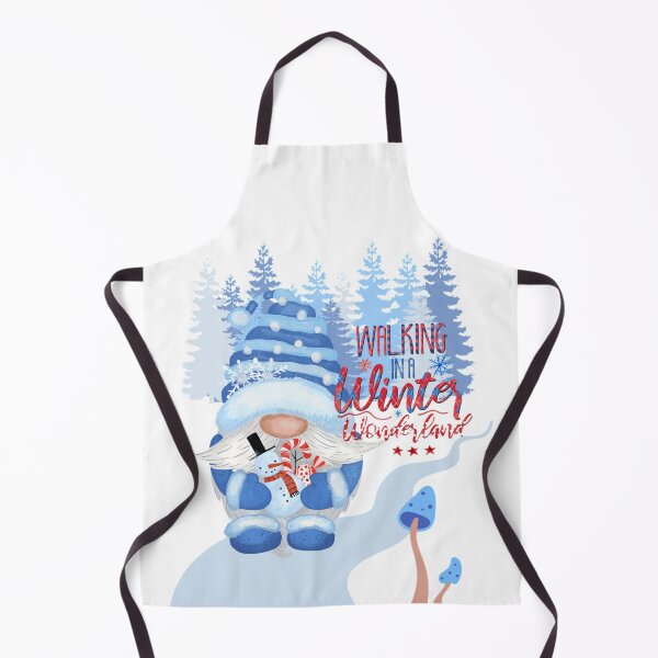 Item preview, Gnome Walking in a Winter Wonderland designed and sold by Black Brigid.