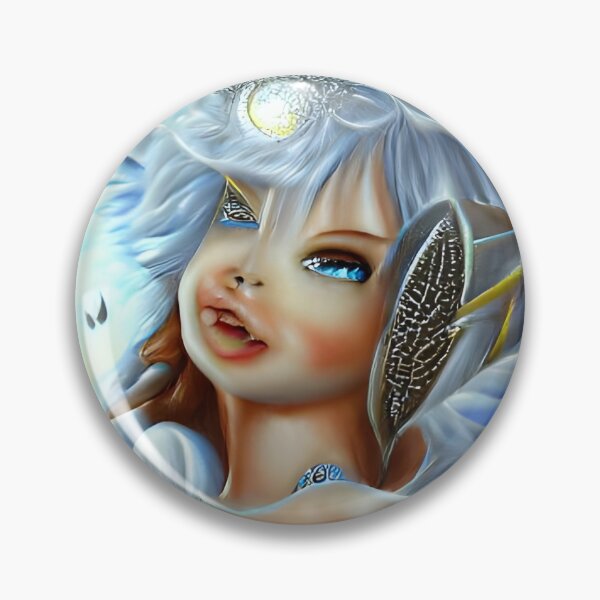Item preview, Luna Moonstone Goddess Fantasy AI Art Fairy designed and sold by Melissa Park.