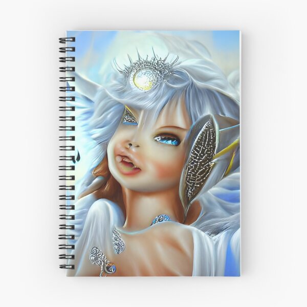 Item preview, Luna Moonstone Goddess Fantasy AI Art Fairy designed and sold by Melissa Park.