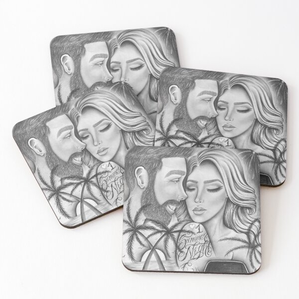Item preview, One summer night , Chicano art , black and grey  designed and sold by Natdiaz96.