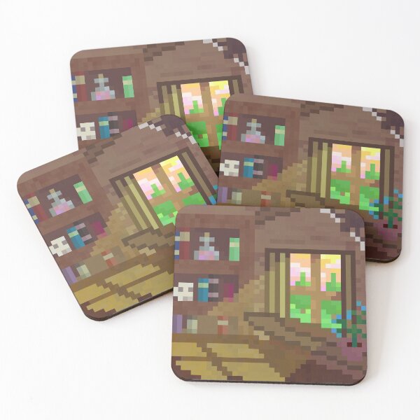 Item preview, Pixel Witch Cottage designed and sold by dudeitshenry.