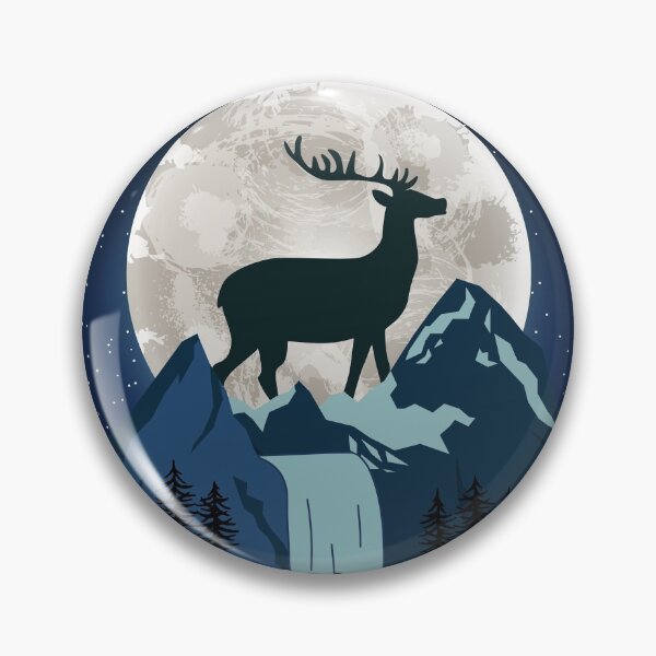Item preview, Majestic Deer In a Magical Forest- Magic Is Everywhere designed and sold by Reelippy.