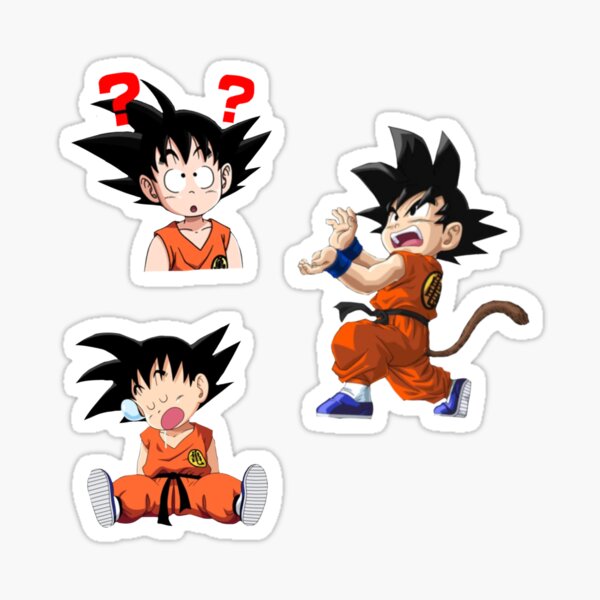 Dragon ball characters Sticker for Sale by VibinPoodle