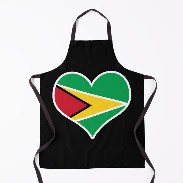 Item preview, Guyana Flag Heart designed and sold by PKHalford.