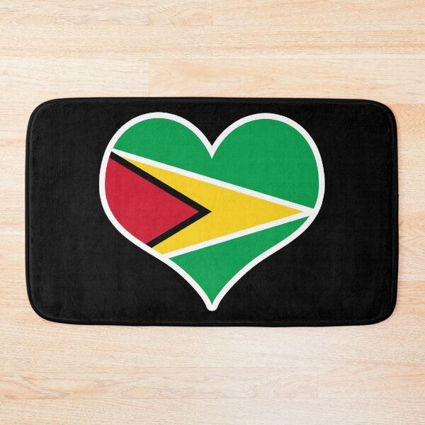 Item preview, Guyana Flag Heart designed and sold by PKHalford.