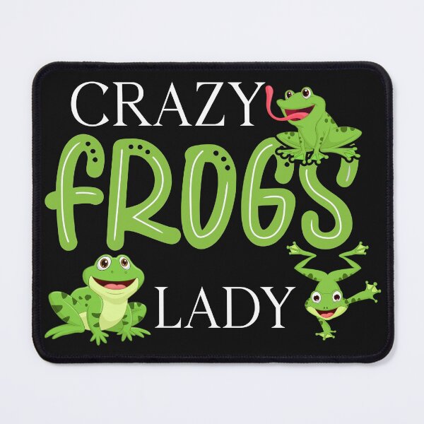 Item preview, Crazy frogs lady  designed and sold by ibrahimflaifel.