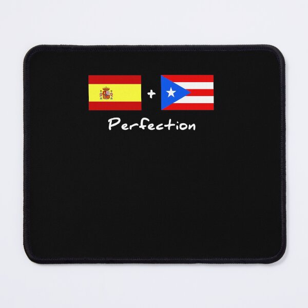 Item preview, Spaniard Plus Puerto Rican Perfection Flag Heritage designed and sold by SarahMohanad.