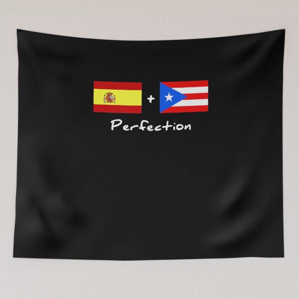 Item preview, Spaniard Plus Puerto Rican  Perfection Flag Heritage  designed and sold by SarahMohanad.