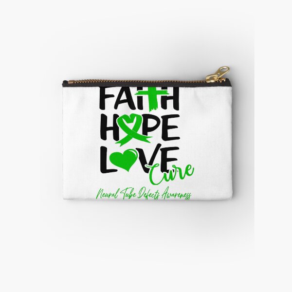 Item preview, Faith Hope Love Cure Neural Tube Defects Awareness designed and sold by Grooffos.