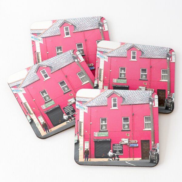Item preview, Pink Building in Donegal designed and sold by Shulie1.