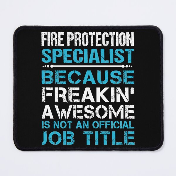Item preview, Fire Protection Specialist T Shirt - Freaking Awesome Job Gift Item Tee designed and sold by oetate4774.