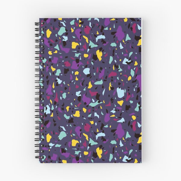 Aperçu de l'œuvre Terrazzo One (Multicolore Violet) créée et vendue par AnecdoteThread.