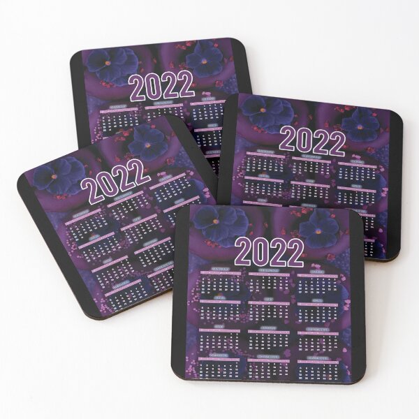 Item preview, 2022 Calendar donut purple aesthetic designed and sold by steven8899.