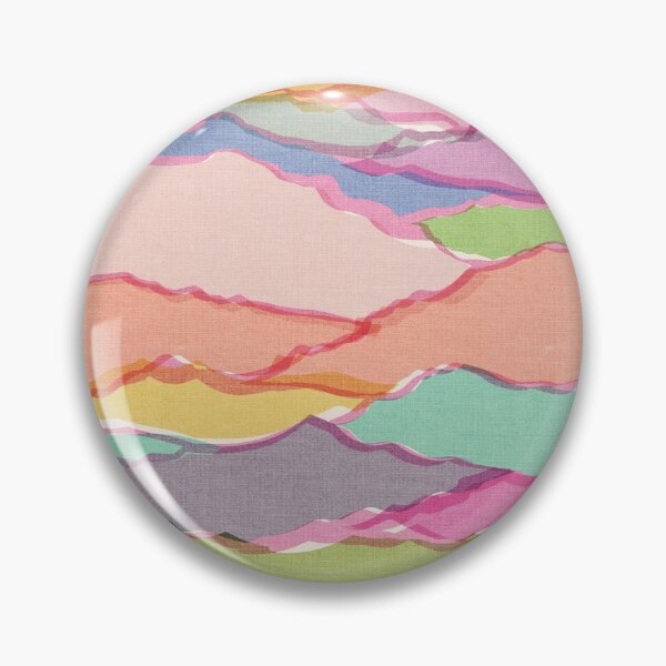Artikelvorschau, Mountain Colors {Rainbow Lines} Multicolour Dreams entworfen und verkauft von Cecilia Mok.