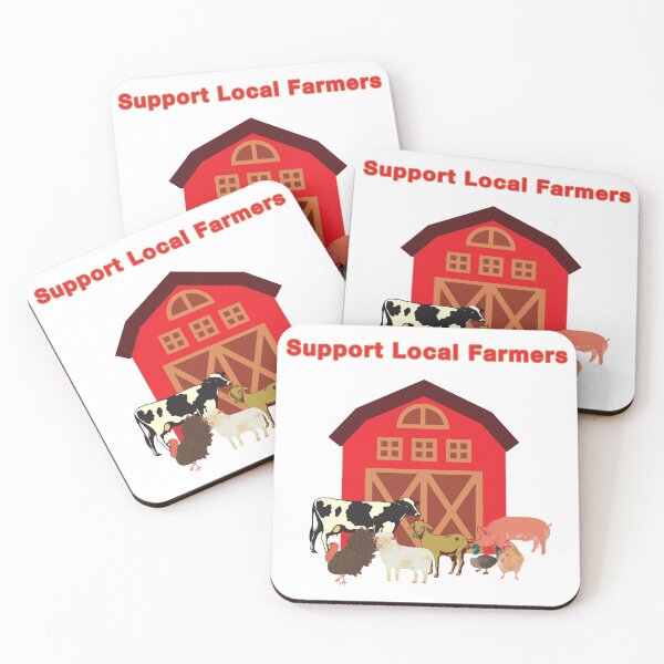 Item preview, Support Local Farmers designed and sold by janraydesigns.